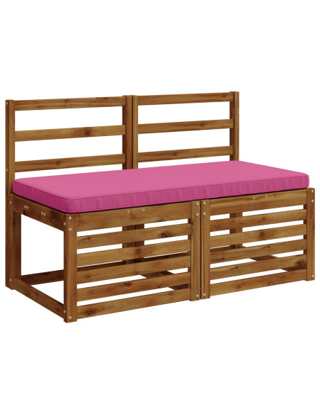 Cuscino per Panchina a 1 Pezzo VUGHT 100% Poliestere Rosa