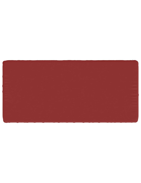 Cuscino per Panchina a 1 Pezzo VUGHT 100% Poliestere Rosso Vino