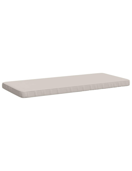 Cuscino per Panchina a 1 Pezzo VUGHT 100% Poliestere Bianco