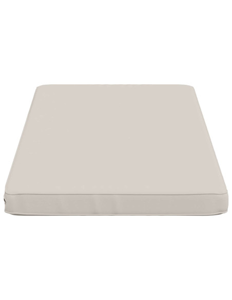 Cuscino per Panchina a 1 Pezzo VUGHT 100% Poliestere Bianco