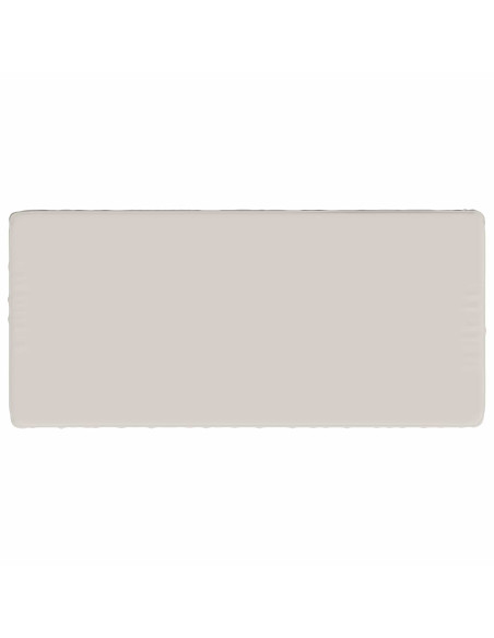 Cuscino per Panchina a 1 Pezzo VUGHT 100% Poliestere Bianco