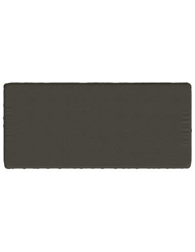 Cuscino per Panchina a 1 Pezzo VUGHT 100% Poliestere Antracite
