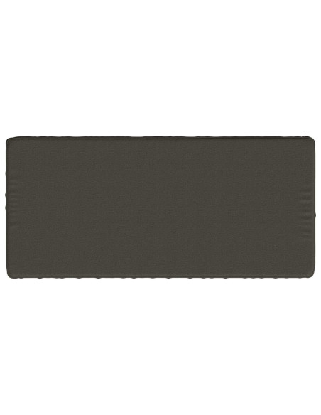 Cuscino per Panchina a 1 Pezzo VUGHT 100% Poliestere Antracite
