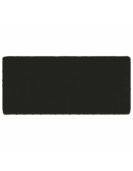Cuscino per Panchina a 1 Pezzo VUGHT 100% Poliestere Nero