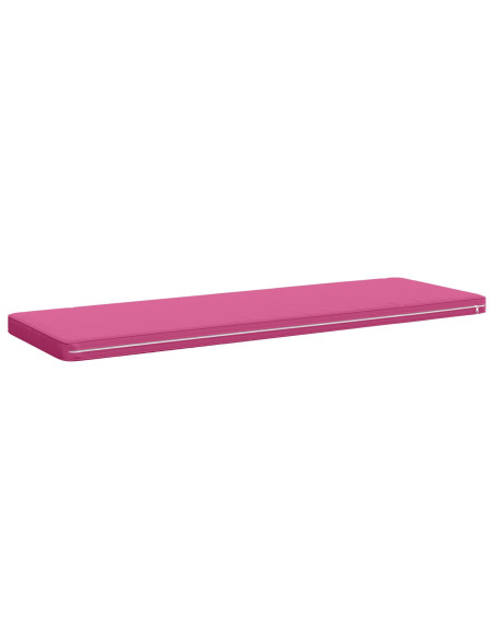 Cuscini per Panchina a 2 Pezzi VUGHT 2 pz 100% Poliestere Rosa