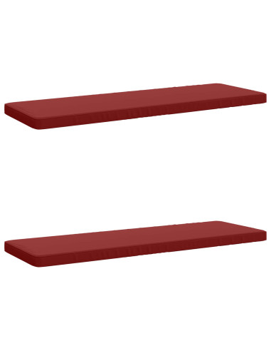 Cuscini per Panchina a 2 Pezzi VUGHT 2 pz 100% Poliestere