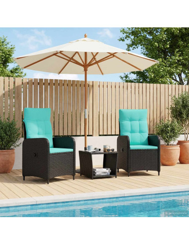 Set Lounge da Giardino 3 pz