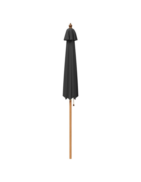 Ombrello da giardino Ø 270 x 248 cm Legno di Eucalipto Massello