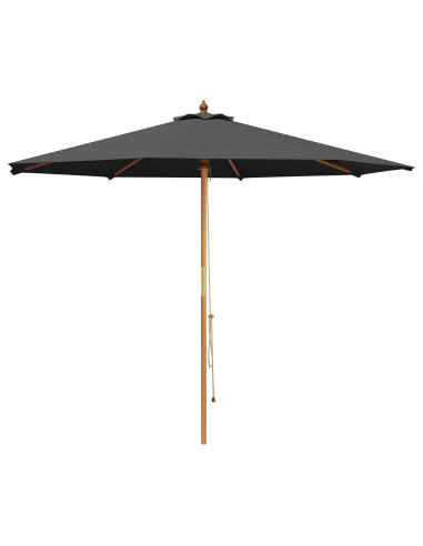 Ombrello da giardino Ø 300 x 248 cm Legno di Eucalipto Massello