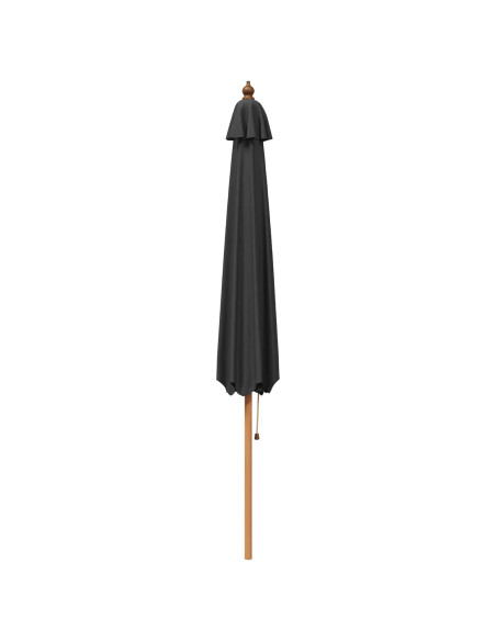 Ombrello da giardino Ø 300 x 248 cm Legno di Eucalipto Massello