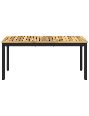 Tavolino da salotto Bianco e Nero 50 x 100,5 x 45 cm