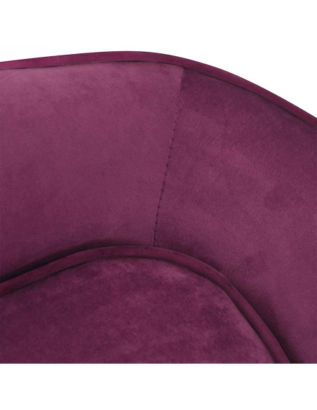 Divano per Cani Borgogna 67x47x36 cm in Peluche
