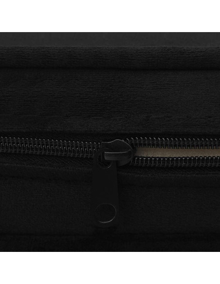 Divano per Cani Nero 67x47x36 cm in Peluche