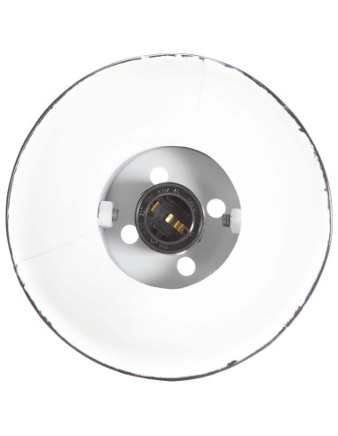 Lampada da Scrivania Industriale Nera Rotonda 58x18x90 cm E27