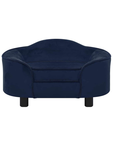 Divano per Cani Blu 67x47x36 cm in Peluche