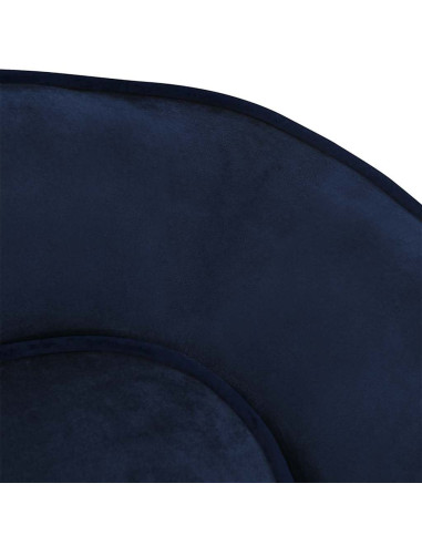 Divano per Cani Blu 67x47x36 cm in Peluche