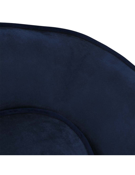 Divano per Cani Blu 67x47x36 cm in Peluche