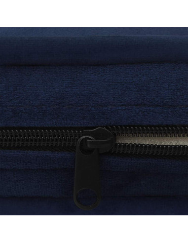 Divano per Cani Blu 67x47x36 cm in Peluche