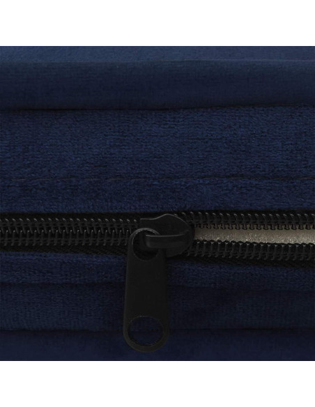 Divano per Cani Blu 67x47x36 cm in Peluche