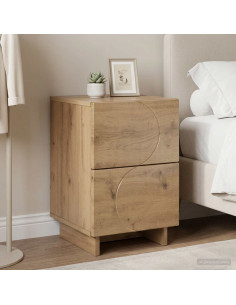 Armadio da Notte Rovere Artigianale 33,5 x 34,5 x 50 cm