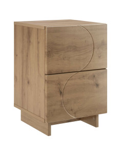 Armadio da Notte Rovere Artigianale 33,5 x 34,5 x 50 cm 2