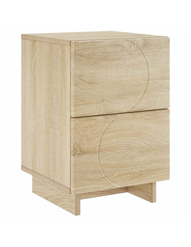 Armadio da Notte Rovere Sonoma 33,5 x 34,5 x 50 cm