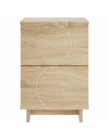 Armadio da Notte Rovere Sonoma 33,5 x 34,5 x 50 cm