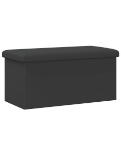 Panchina di stoccaggio pieghevole Grigio PVC 2
