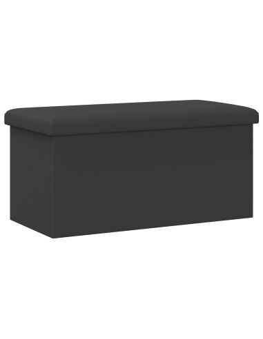 Panchina di stoccaggio pieghevole Grigio PVC