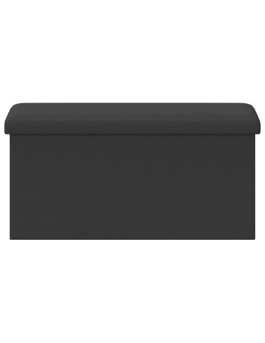 Panchina di stoccaggio pieghevole Grigio PVC