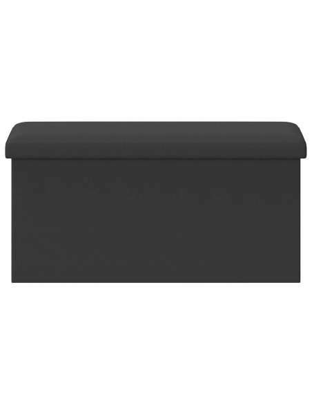 Panchina di stoccaggio pieghevole Grigio PVC