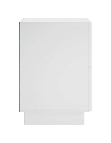Armadio da Notte 2 pz Bianco 33,5 x 34,5 x 50 cm