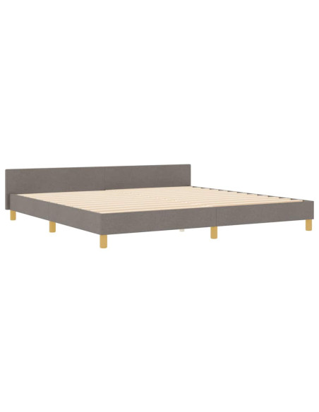 Struttura del letto con testiera Talpa 200 x 200 cm Tessuto