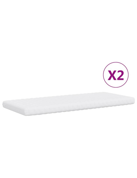 Divano Letto Estraibile con Materassi Blu 80x200 cm Velluto