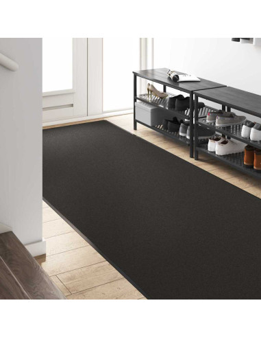 Tappetino Altro Nero 120 x 400 cm Poliammide e PVC