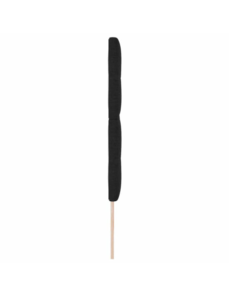 Testiera regolabile in altezza con testiera Nero 200 cm Tessuto