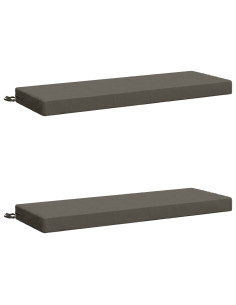Cuscini per Panchina a 2 Pezzi SOEST 2 pz 100% Poliestere