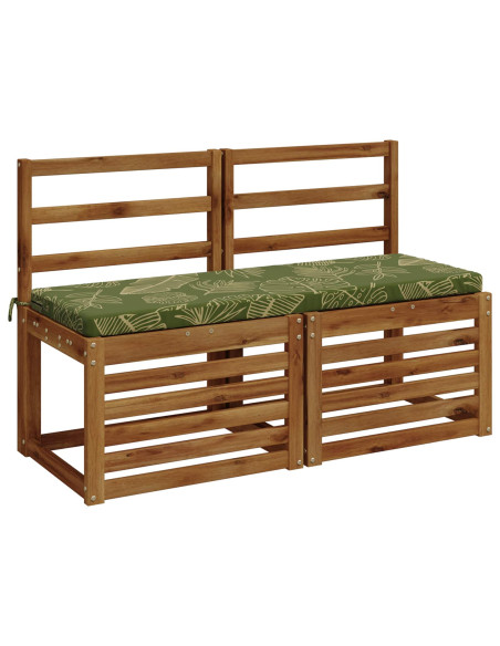 Cuscini per Panchina a 2 Pezzi SOEST 2 pz 100% Poliestere