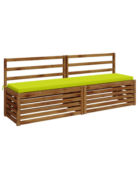 Cuscini per Panchina a 2 Pezzi SOEST 2 pz 100% Poliestere