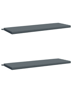 Cuscini per Panchina a 2 Pezzi SOEST 2 pz 100% Poliestere Blu