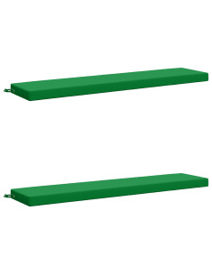 Cuscini per Panchina a 2 Pezzi SOEST 2 pz 100% Poliestere Verde