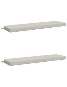 Cuscini per Panchina a 2 Pezzi SOEST 2 pz 100% Poliestere