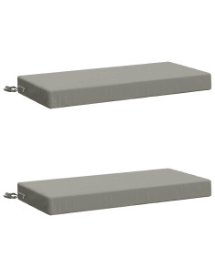 Cuscini per Panchina a 2 Pezzi SOEST 2 pz 100% Poliestere