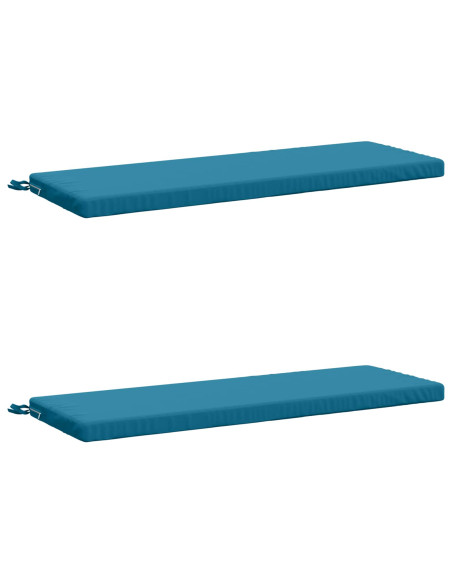 Cuscini per Panchina a 2 Pezzi SOEST 2 pz 100% Poliestere