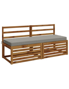 Cuscini per Panchina a 2 Pezzi SOEST 2 pz 100% Poliestere 2
