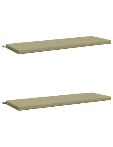 Cuscini per Panchina a 2 Pezzi SOEST 2 pz 100% Poliestere