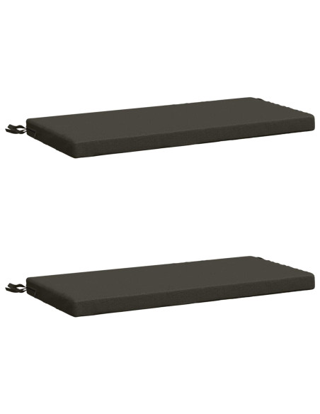 Cuscini per Panchina a 2 Pezzi SOEST 2 pz 100% Poliestere