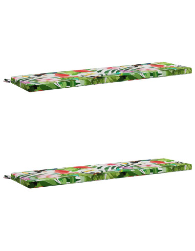 Cuscini per Panchina a 2 Pezzi SOEST 2 pz 100% Poliestere