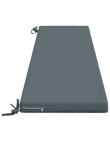 Cuscini per Panchina a 2 Pezzi SOEST 2 pz 100% Poliestere Blu