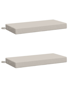 Cuscini per Panchina a 2 Pezzi SOEST 2 pz 100% Poliestere